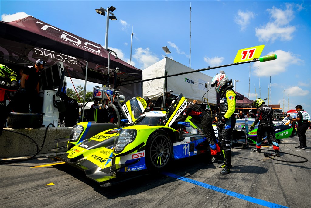 Mikkel Jensen sendt ud af kampen på Road America
(Foto: TDS Racing)